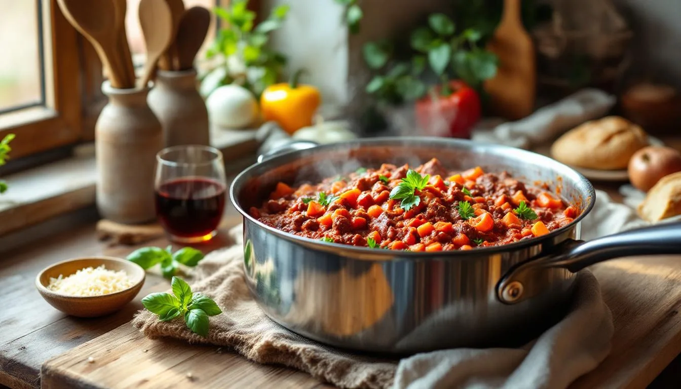 entdecken sie die geheime zutat, die ihre bolognese sofort geschmacklich auf ein neues niveau hebt. einfach, lecker und unwiderstehlich!