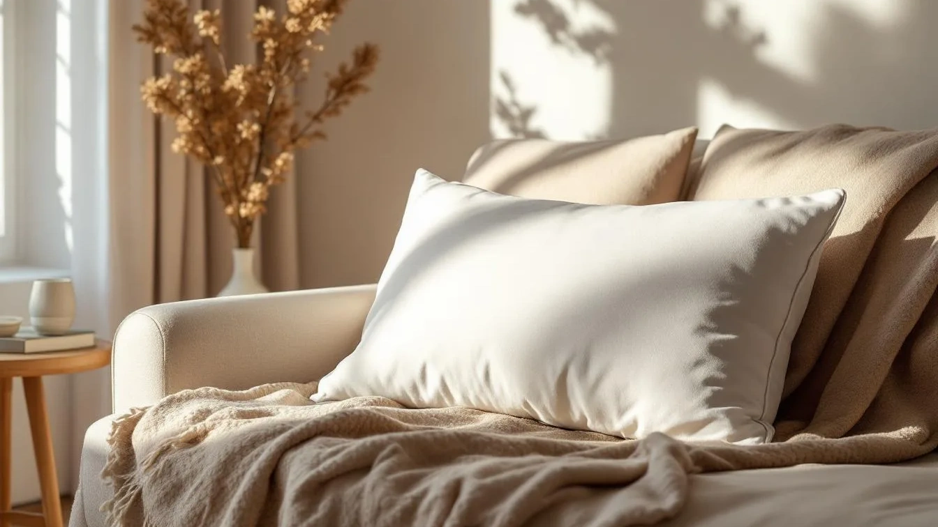 So werden vergilbte Kissen wieder strahlend weiß