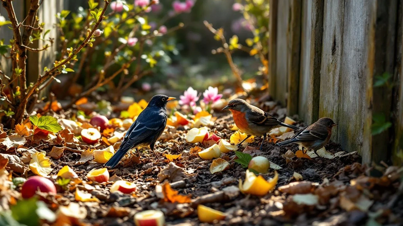 Warum Vögel im Frühjahr bestimmte Gartenabfälle besonders schätzen