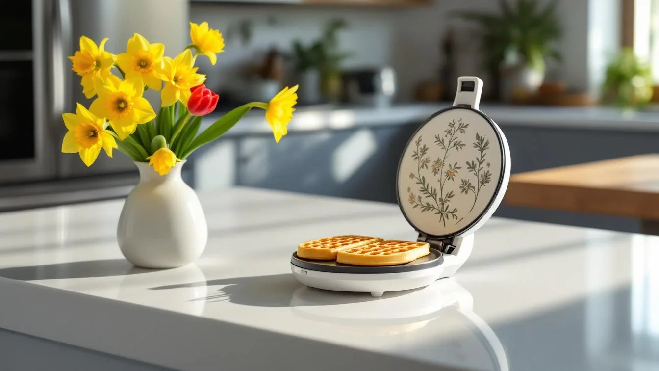 Warum dein Mini-Waffeleisen mit Blumenmotiv unverzichtbar ist
