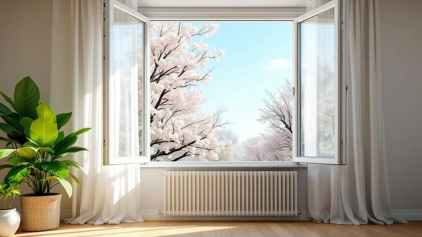 Warum regelmäßiges Lüften im Frühling besonders wichtig ist