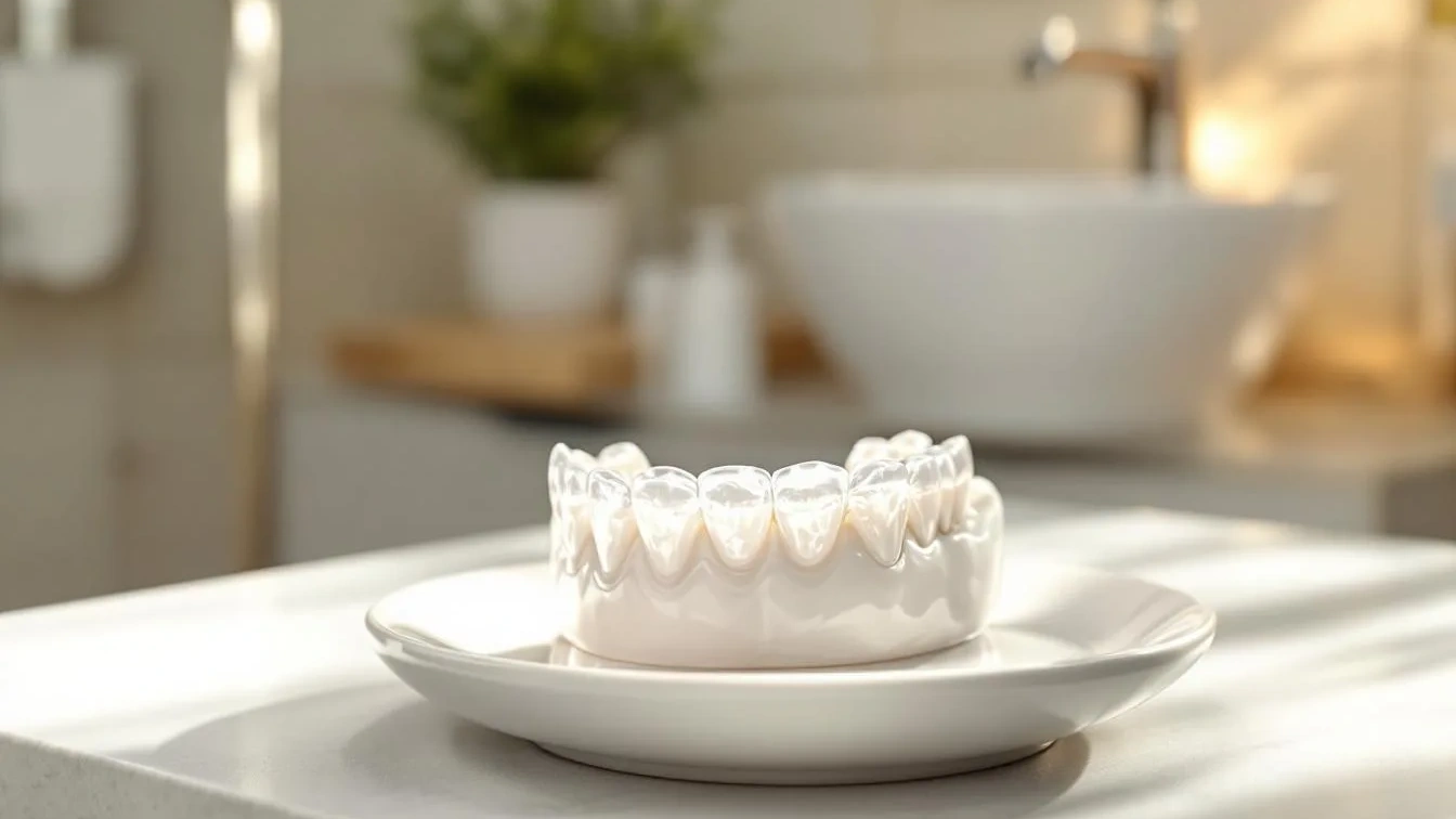 Weder Zahnpasta noch Spülmittel, dieser Trick putzt Gebisse strahlend